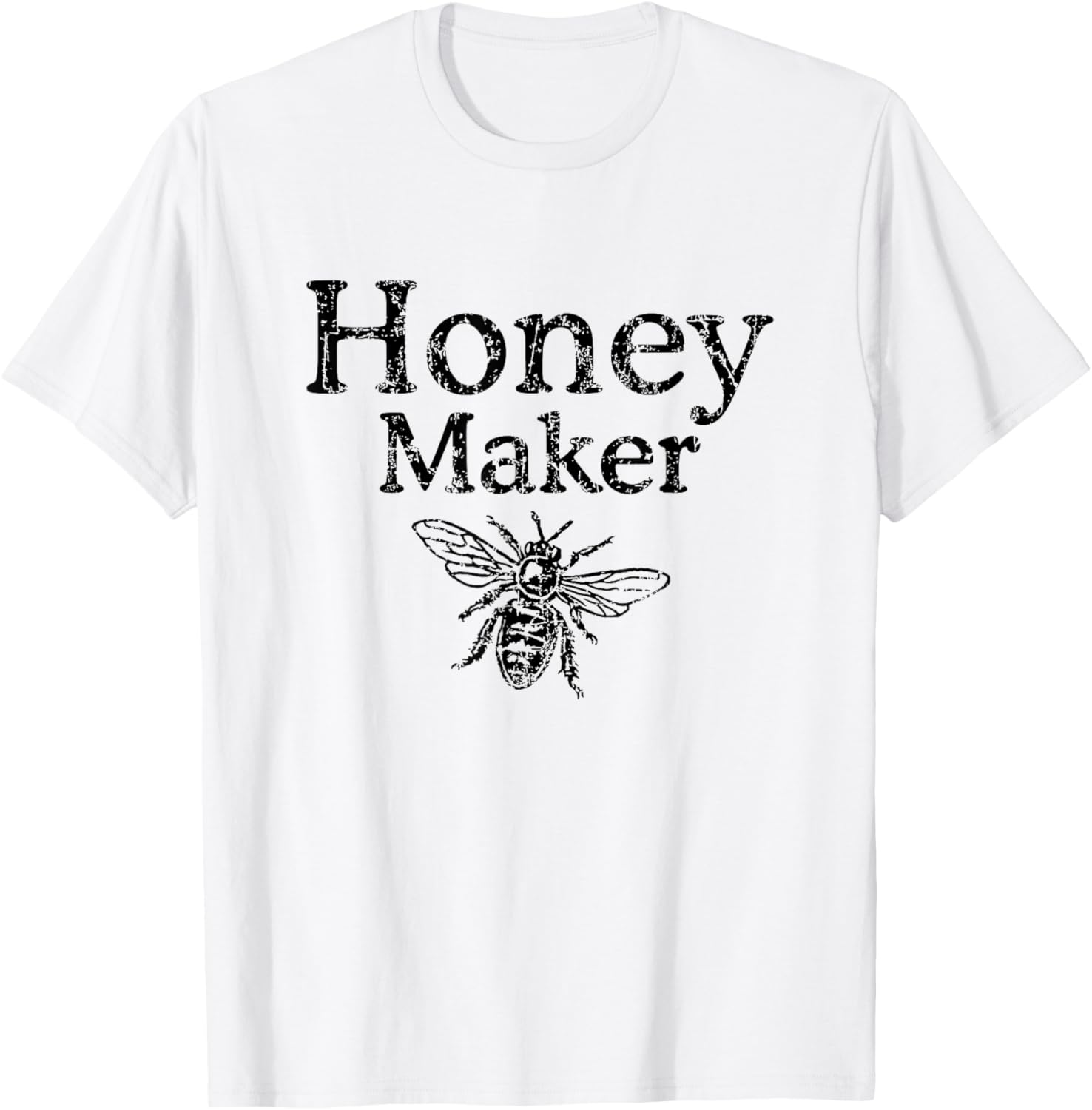 Honey Maker Vintage Black Funny Beekeeper Apparel | Trending 2025 | Aesthetic Fit