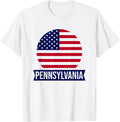 PENNSYLVANIA - USA - American place name US flag design Apparel | Premium Quality | Customer Favorite