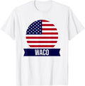 Waco - USA - American place name US flag design Apparel | Google Shopping Optimized | Customer Favorite