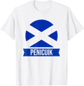 Penicuik - Scotland - Scottish place name flag design Apparel | High Search Volume | Perfect Gift Choice