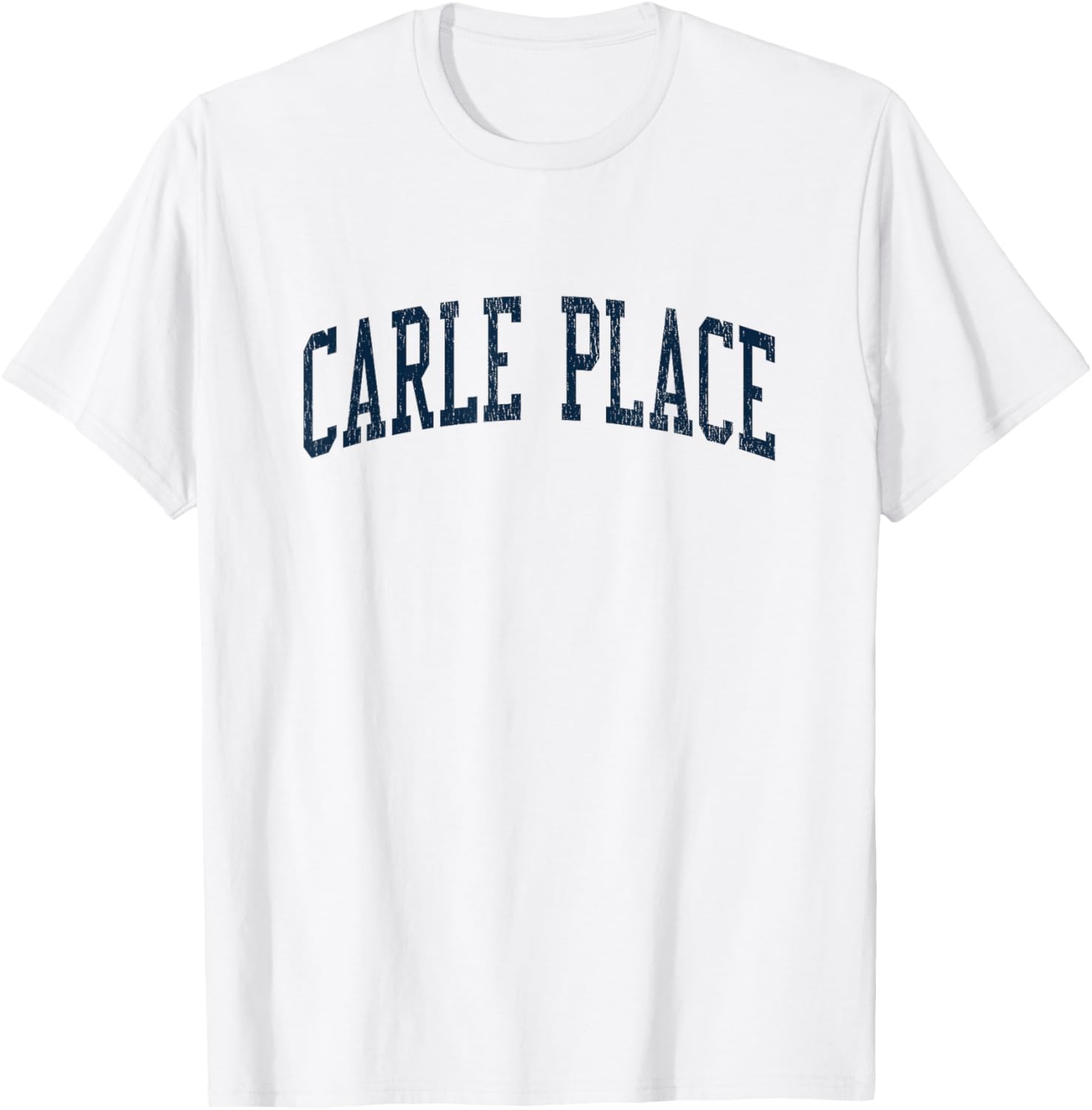 Carle Place NY Vintage Athletic Sports JSN2 Navy Print Apparel | Premium Quality | Daily Wear Essential