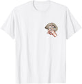 Shhh Shut the Fuk Up Left Chest Print Funny Leopard Lips Gag Apparel Viral TikTok Find Fan Favorite