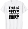 This Is My Editing Design Filmmaker Apparel | US Viral Style | Perfect Gift Idea