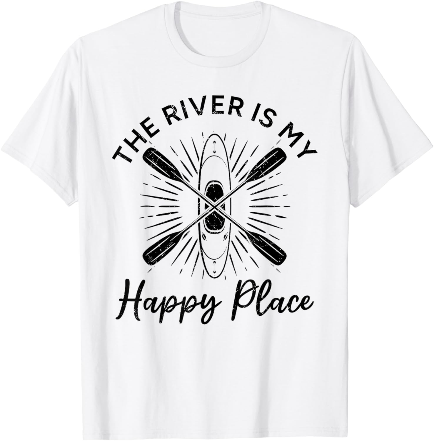 Kayaking Lover - The river is my happy place Apparel | Bestseller Style | High CTR Boost