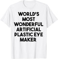 World's Most Wonderful Artificial Plastic Eye Maker Apparel | US Viral Style | Perfect Gift Idea