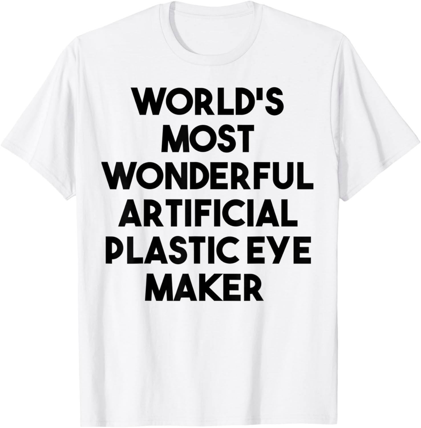 World's Most Wonderful Artificial Plastic Eye Maker Apparel | US Viral Style | Perfect Gift Idea