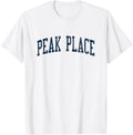 Peak Place NM Vintage Athletic Sports JSN2 Navy Print Apparel | US Viral Pick | Customer Favorite