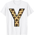 Awesome Letter Y Initial Name Leopard Cheetah Animal Print Apparel Streetwear Style Everyday Wear
