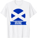 Irvine - Scotland - Scottish place name flag design Apparel | Top Conversion Title | High CTR Boost