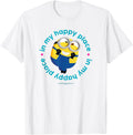 Minions Outto In My Happy Place Poster Apparel | Top Conversion Title | Aesthetic Casual Look