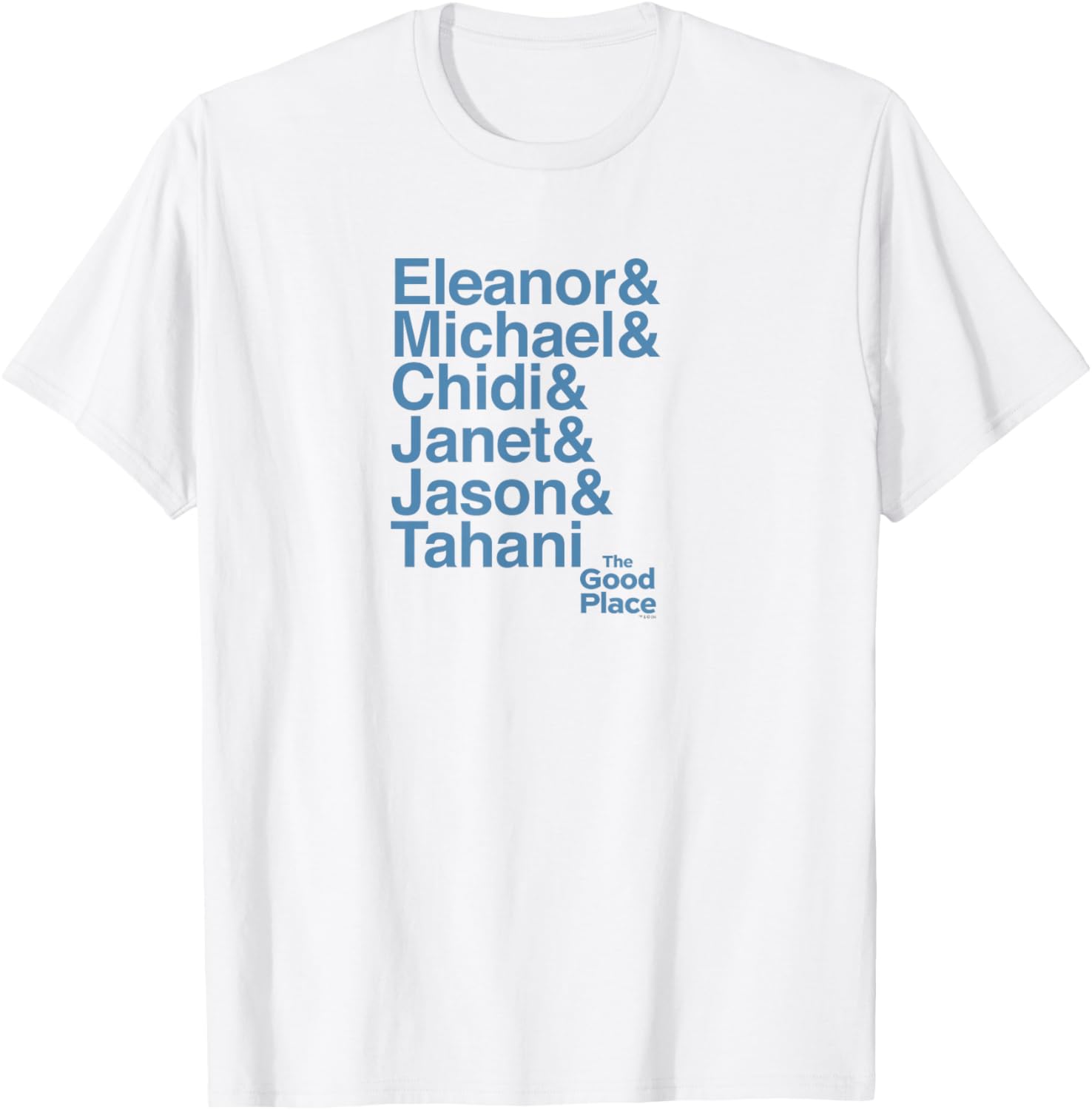 The Good Place Ampersand Standard Short Sleeve T-Shirt T-Shirt | Google Shopping Optimized | Customer Favorite