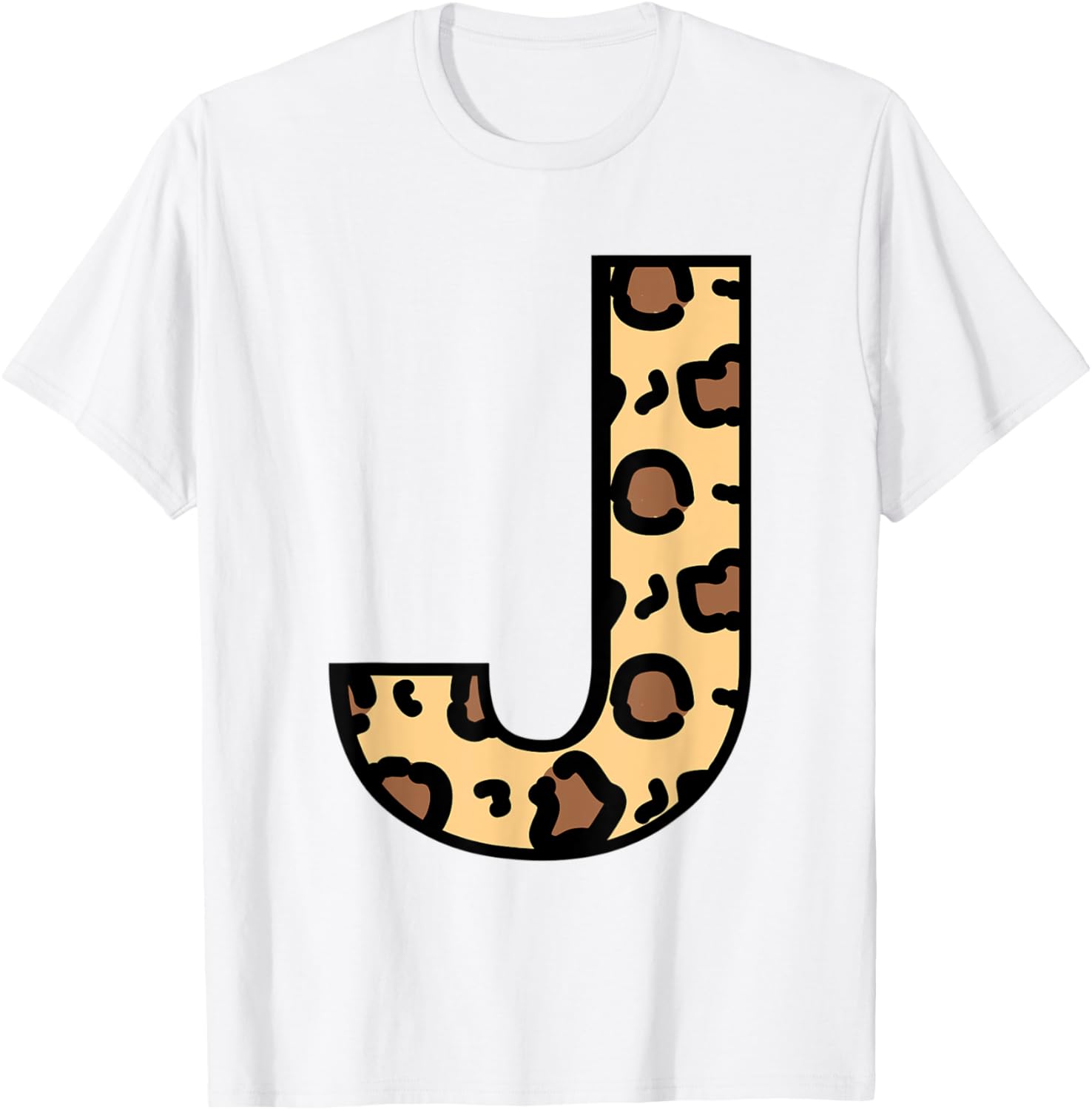 Awesome Letter J Initial Name Leopard Cheetah Animal Print Apparel Viral TikTok Find Best Seller Look