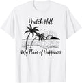 Rhode Island Beach My Place Of Happiness - Watch Hill T-Shirt for Men Women Kids T-Shirt | High Search Volume | Customer Favorite