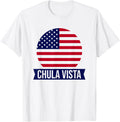 CHULA VISTA - USA - American place name US flag design Apparel | Trending 2025 | High CTR Boost