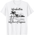 California Beach My Place Of Happiness - Manhattan Beach Apparel | Trending 2025 | Aesthetic Casual Look