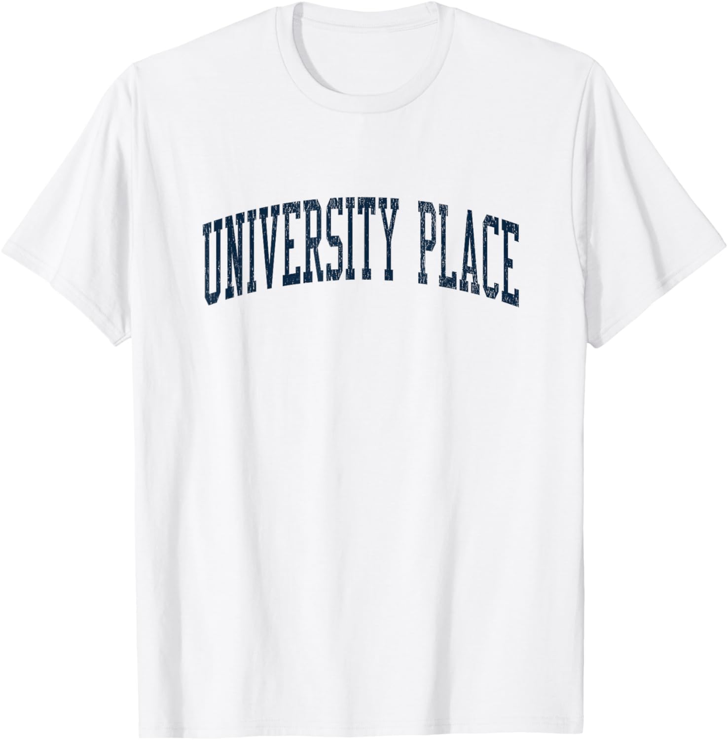 University Place WA Vintage Athletic Sports JSN2 Navy Print Apparel | Premium Quality | Aesthetic Casual Look