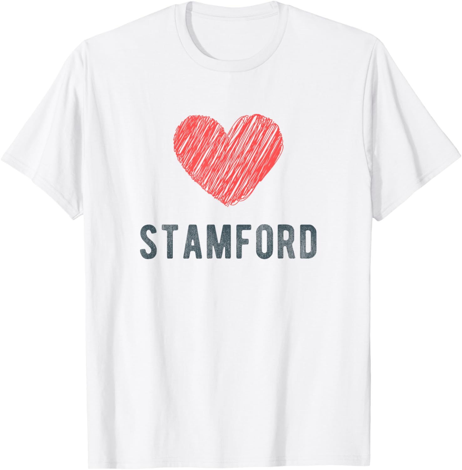 Stamford Heart Love Favorite City or Place Apparel | Google Shopping Optimized | Top Rated Comfort