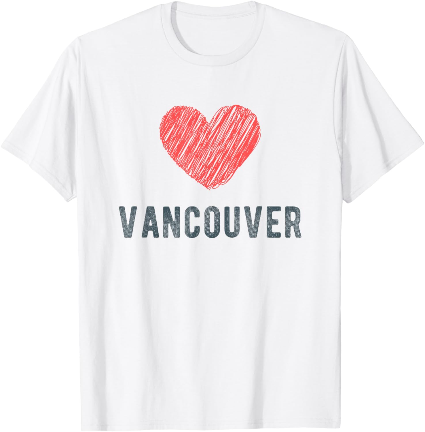 Vancouver Heart Love Favorite City or Place Apparel | Premium Quality | Aesthetic Casual Look