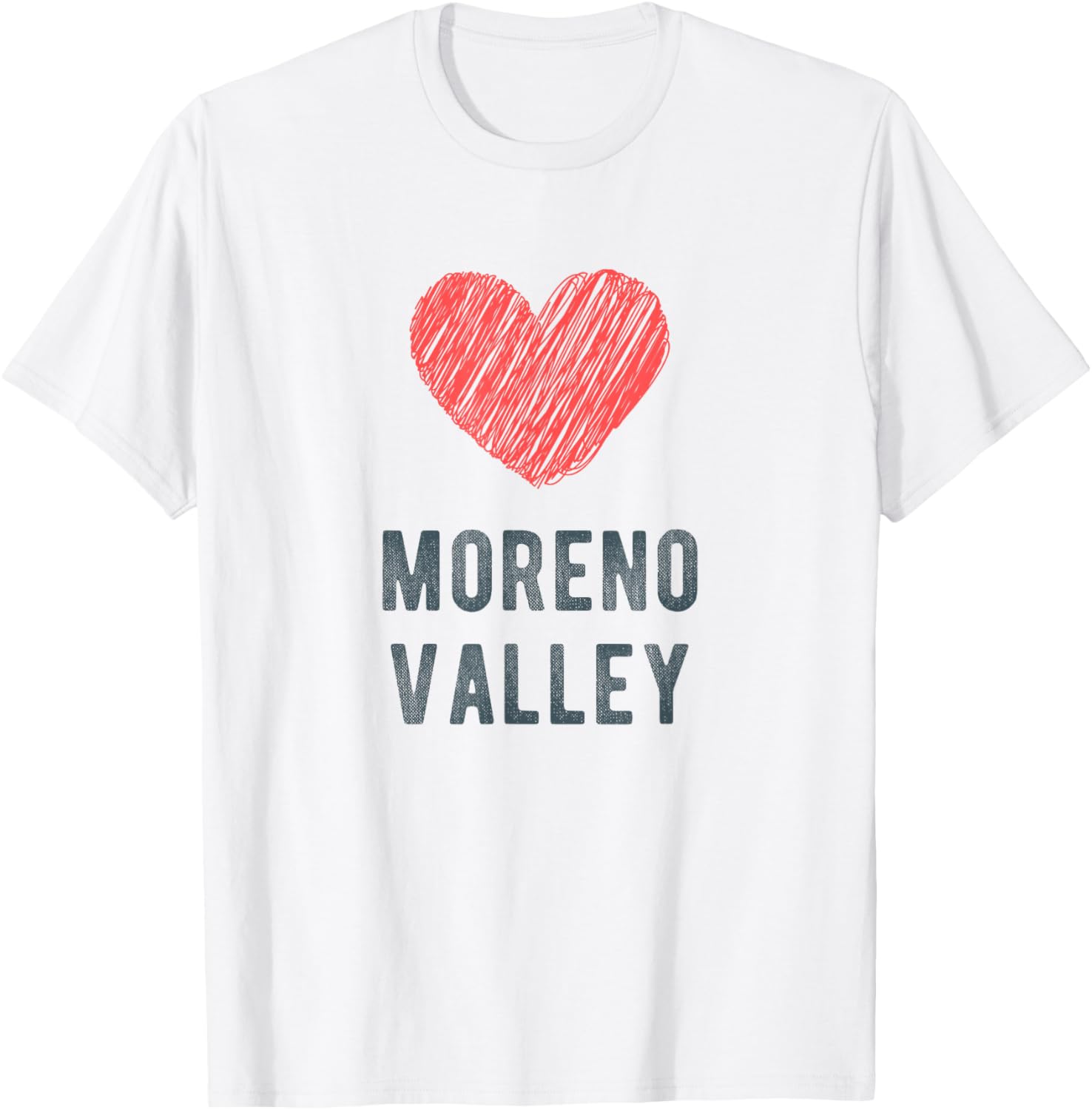 Moreno Valley Heart Love Favorite City or Place Apparel | Bestseller Style | Daily Wear Essential