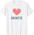 Buckeye Heart Love Favorite City or Place Apparel | Top Conversion Title | Daily Wear Essential