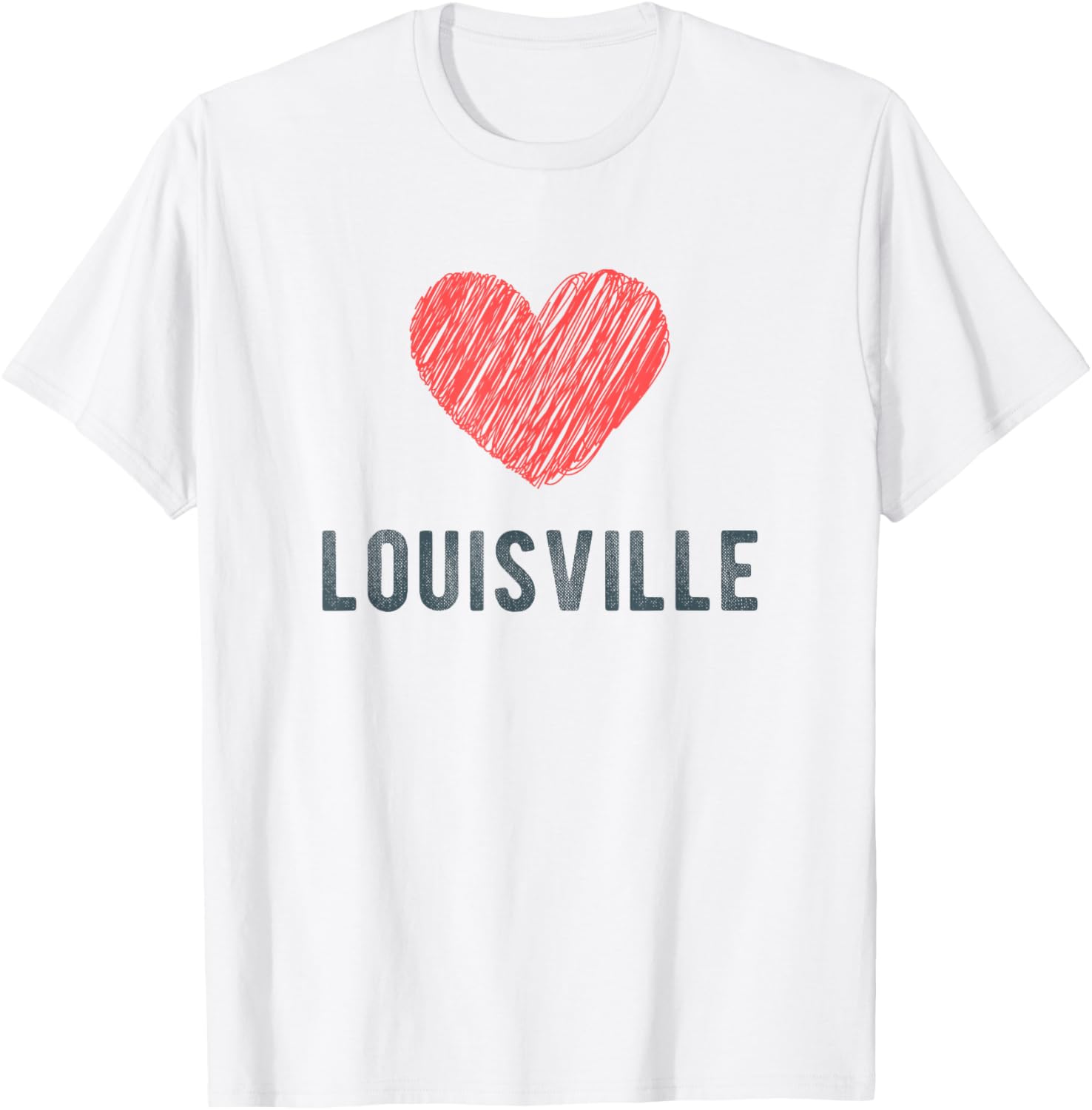Louisville Heart Love Favorite City or Place Apparel | US Viral Pick | Perfect Gift Choice