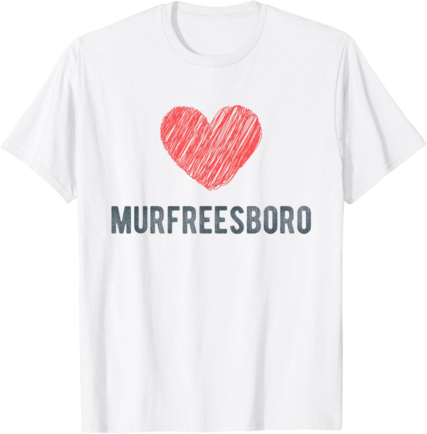 Murfreesboro Heart Love Favorite City or Place Apparel | Google Shopping Optimized | Daily Wear Essential