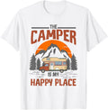 The Camper Is My Happy Place Men Women Kids Vacation Travel Apparel | High Search Volume | High CTR Boost
