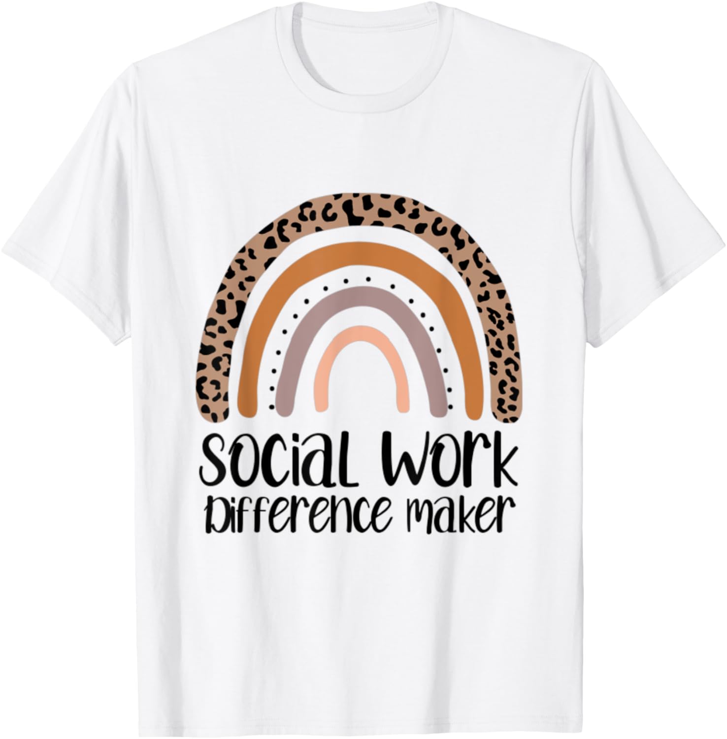 Social Work Difference Maker MSW Graduate Masters Therapist Apparel | High Search Volume | Aesthetic Fit