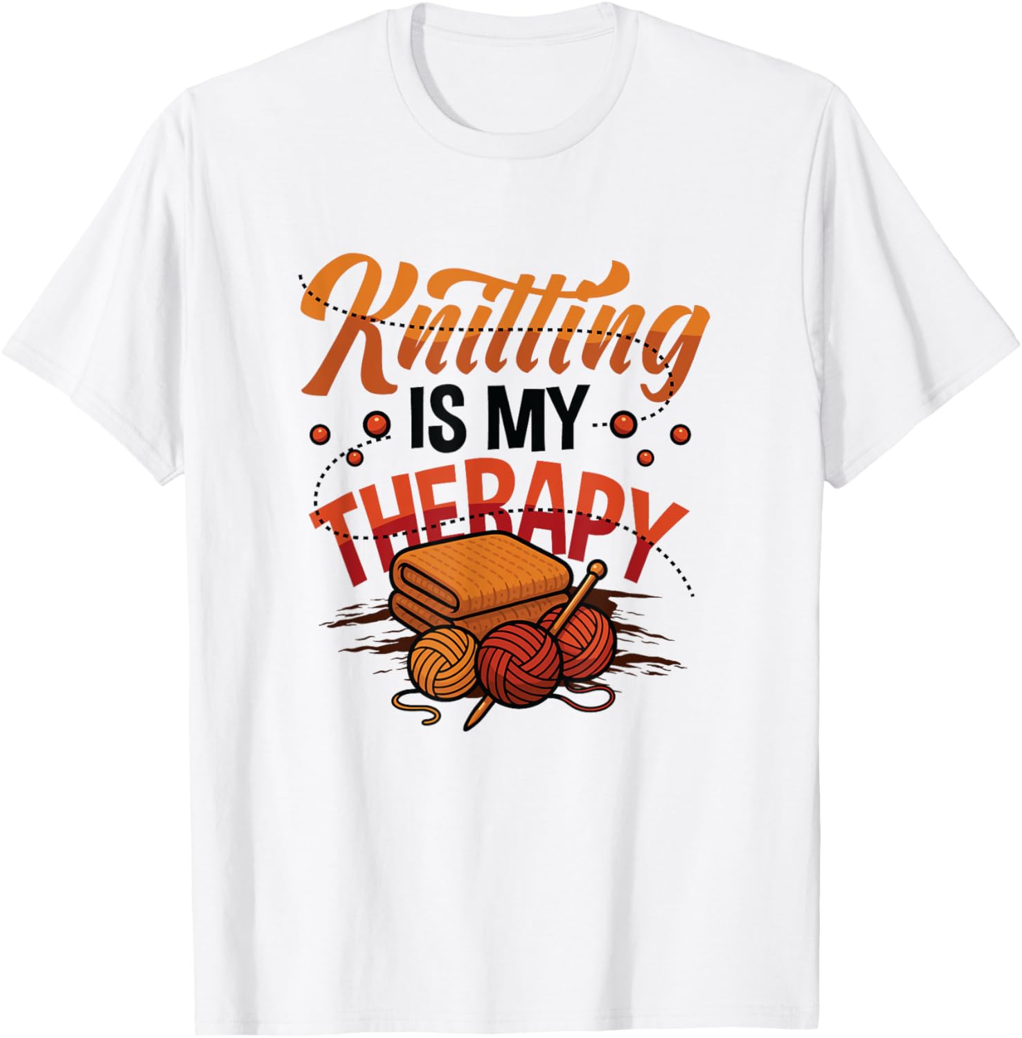 Knitting is My Therapy Yarn Knitting Yarn Supply | Premium Quality | Best Seller Choice