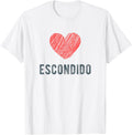 Escondido Heart Love Favorite City or Place Apparel | Premium Quality | Customer Favorite