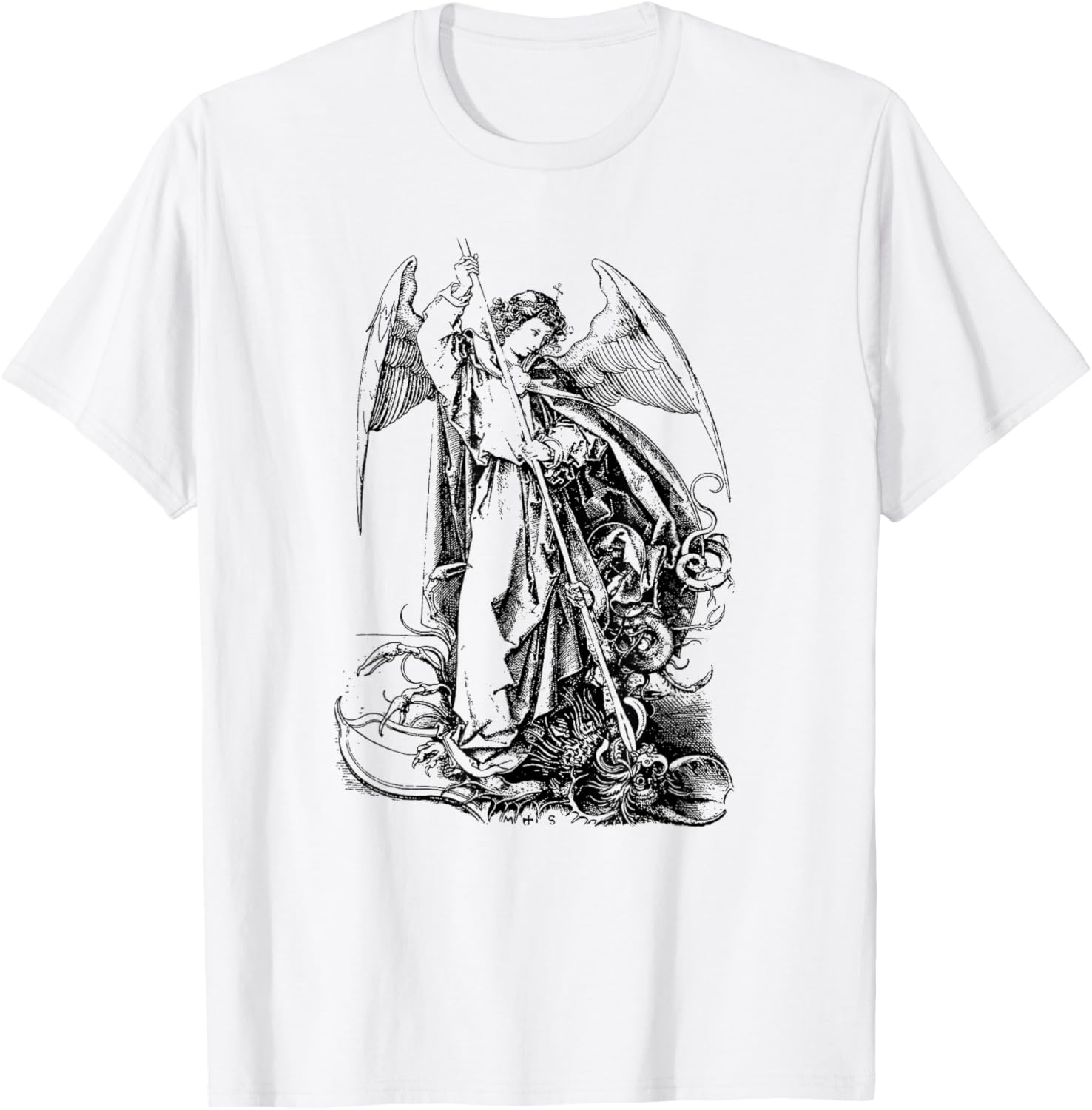 St Michael the Archangel Angel Shirt - Catholic T-Shirt T-Shirt | Everyday Casual Wear