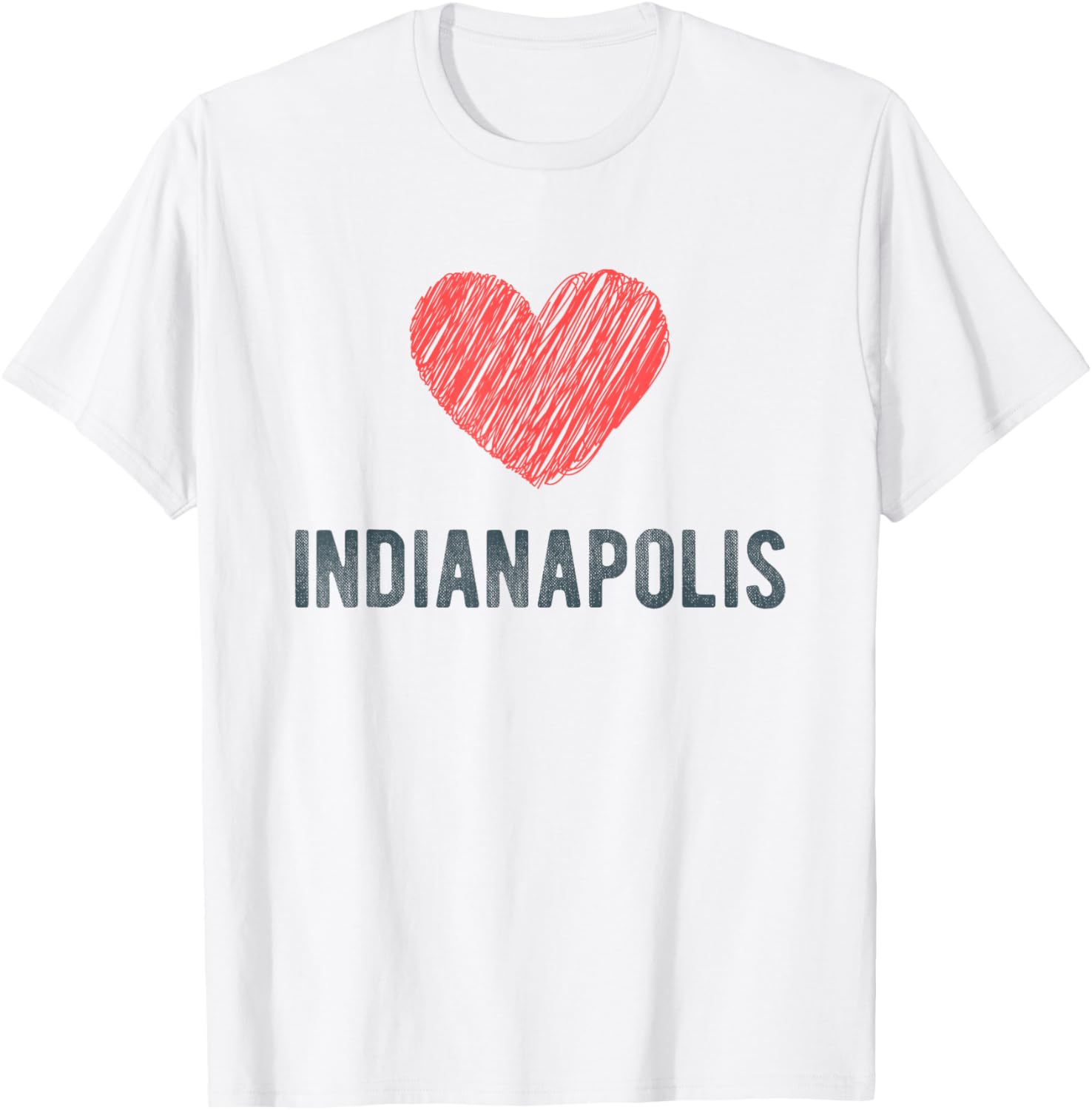 Indianapolis Heart Love Favorite City or Place Apparel | Google Shopping Optimized | Customer Favorite