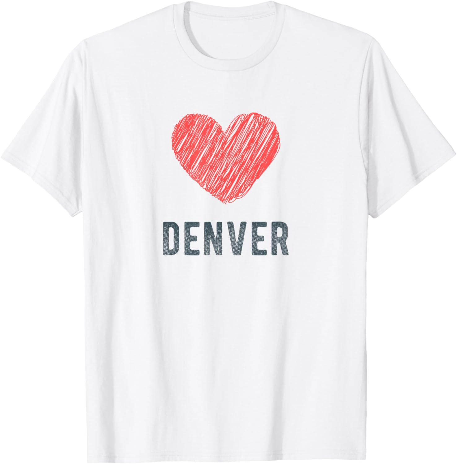 Denver Heart Love Favorite City or Place Apparel | Trending 2025 | Perfect Gift Choice