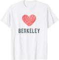 Berkeley Heart Love Favorite City or Place Apparel | Google Shopping Optimized | Customer Favorite