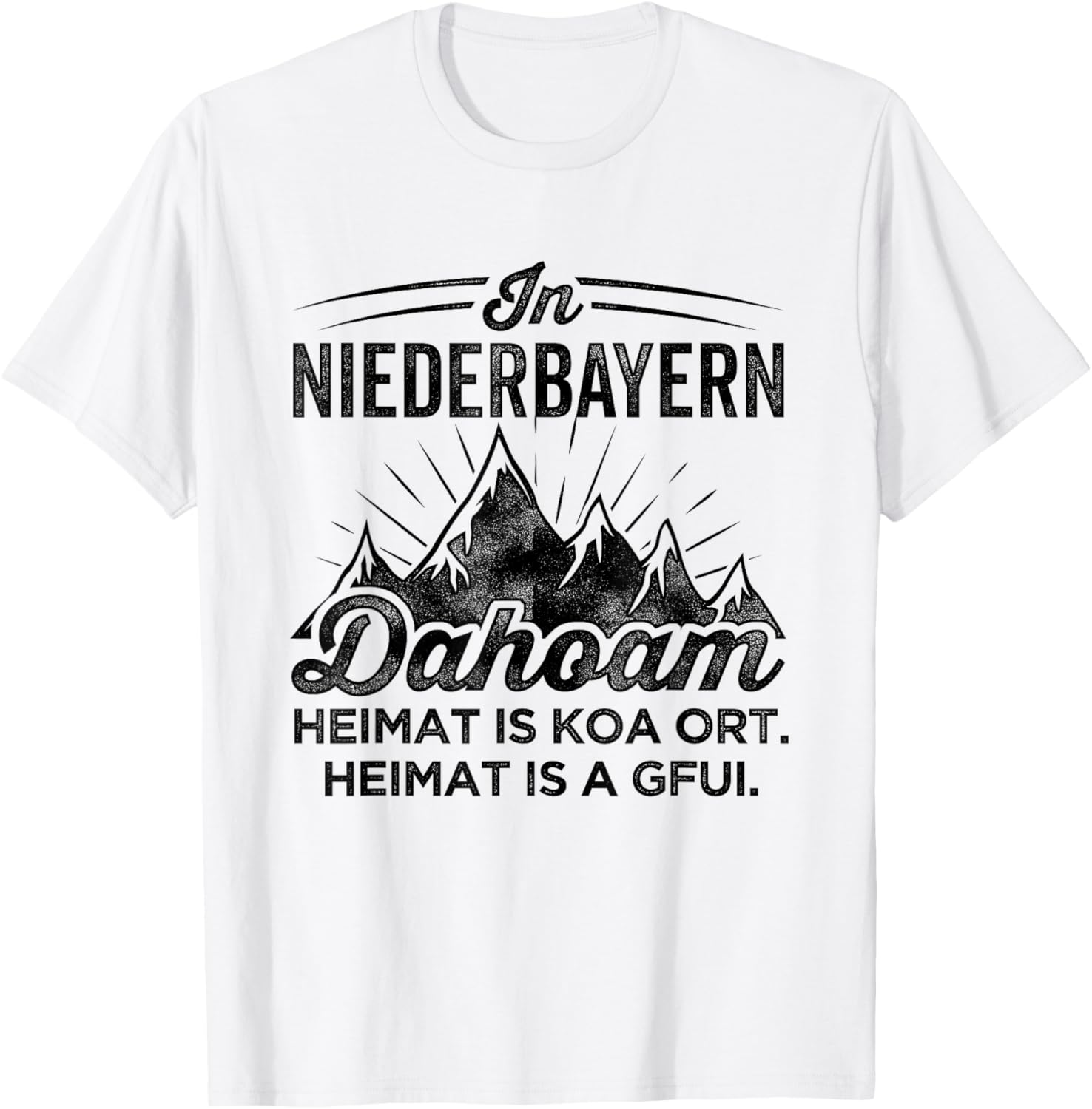 Hiking In Lower Bavaria, Dahoam Heimat Is Koa Place Is Apparel | Bestseller Style | Aesthetic Casual Look