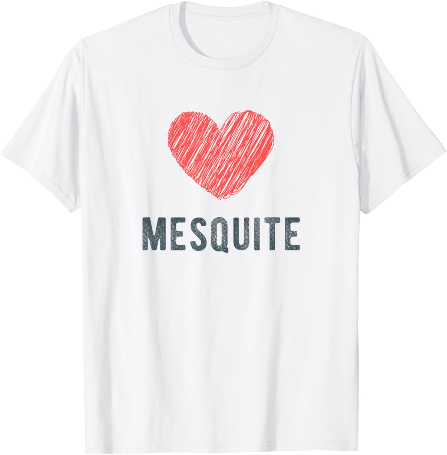 Mesquite Heart Love Favorite City or Place Apparel | Top Conversion Title | Perfect Gift Choice