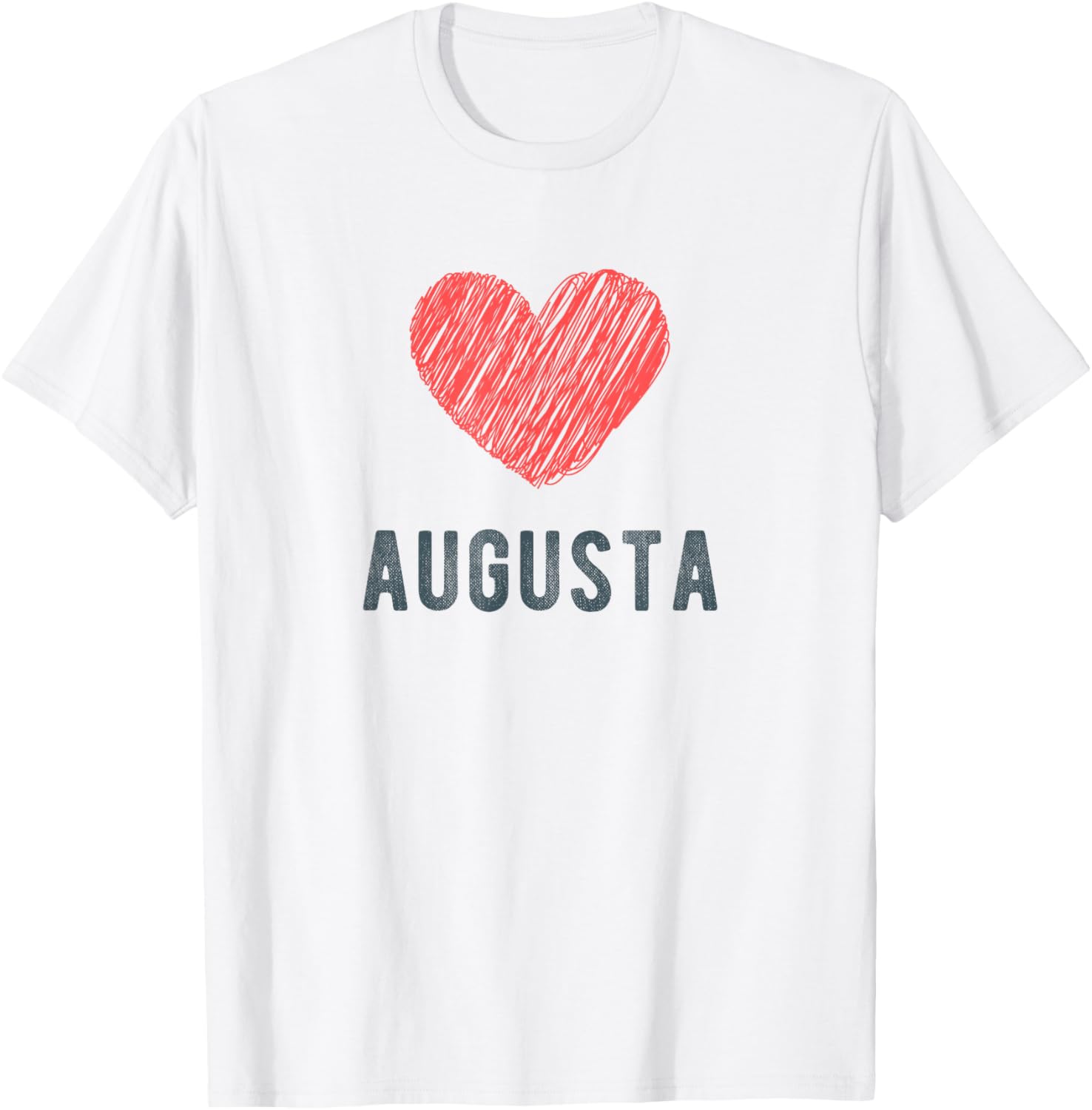 Augusta Heart Love Favorite City or Place Apparel | Trending 2025 | Perfect Gift Choice
