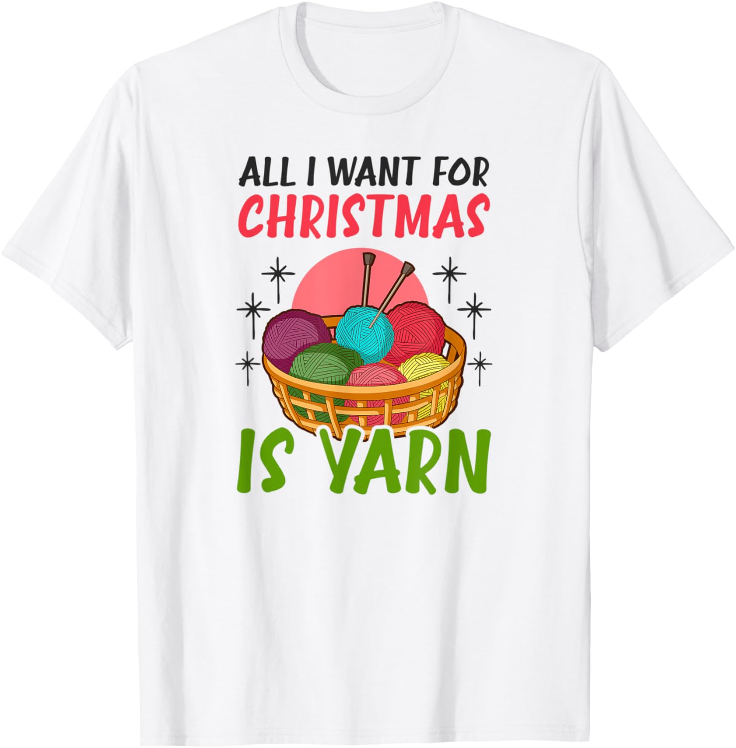All I Want Is Yarn Design Christmas Knitting Yarn Supply | Premium Quality | Customer Favorite