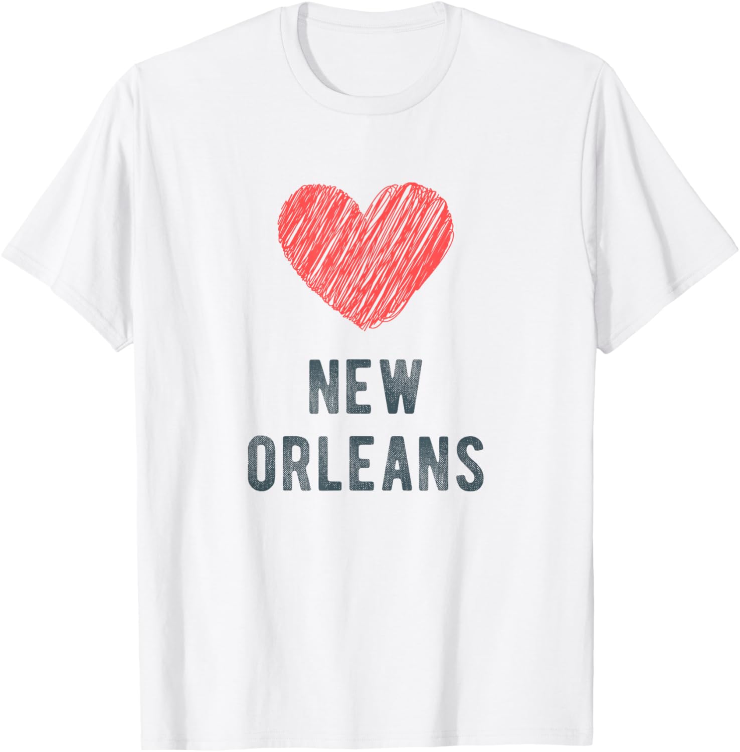 New Orleans Heart Love Favorite City or Place Apparel | Trending 2025 | Daily Wear Essential