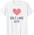 Salt Lake City Heart Love Favorite City or Place Apparel | Top Conversion Title | High CTR Boost