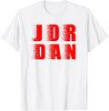 Jordan Name Retro Jordan Boys Girls Jordan Distressed Design Apparel | Perfect Gift Idea