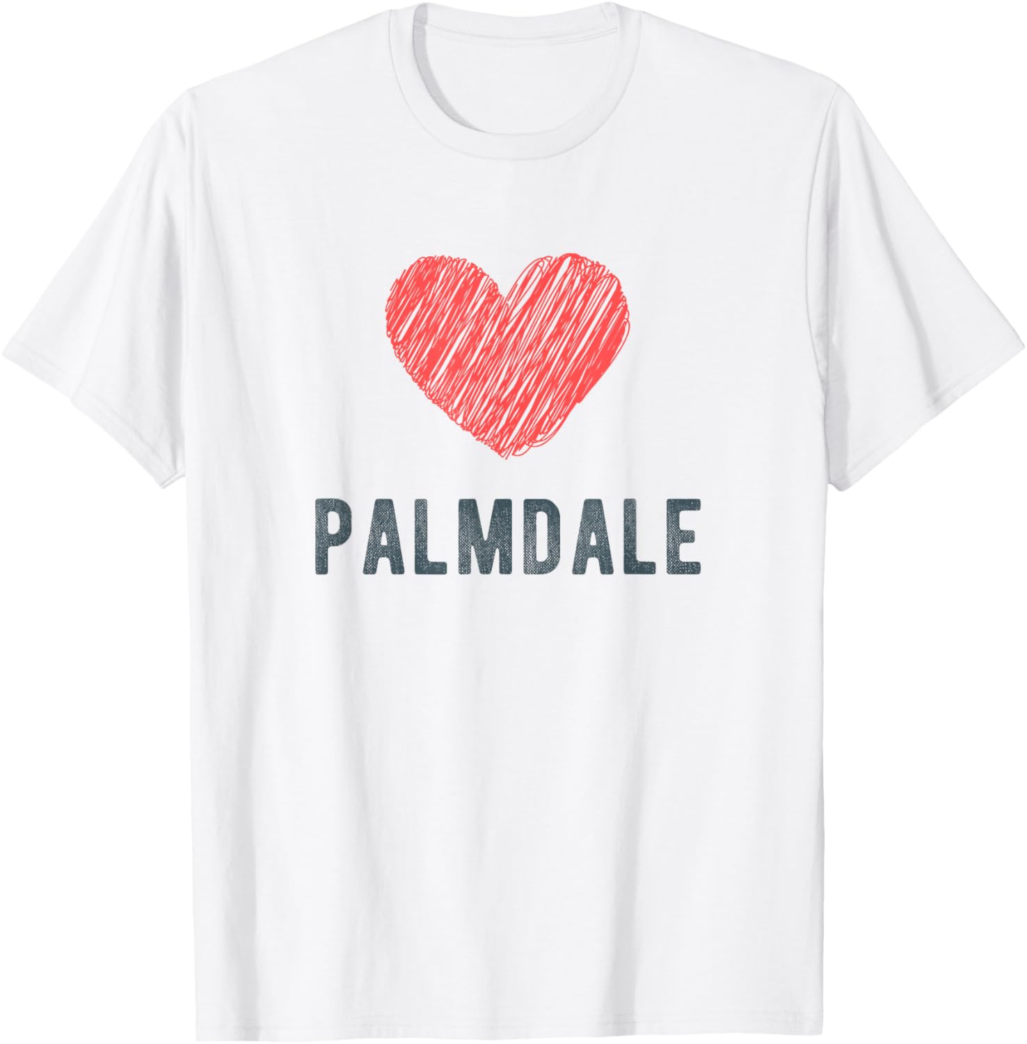 Palmdale Heart Love Favorite City or Place Apparel | Trending 2025 | Daily Wear Essential