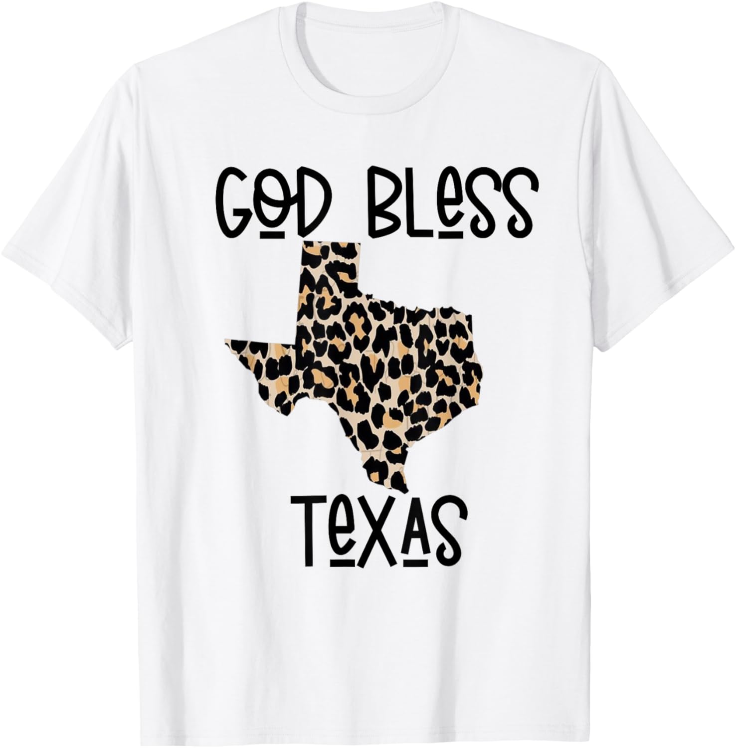 God Bless Texas Cheetah Leopard Print States Apparel Viral TikTok Find Fan Favorite