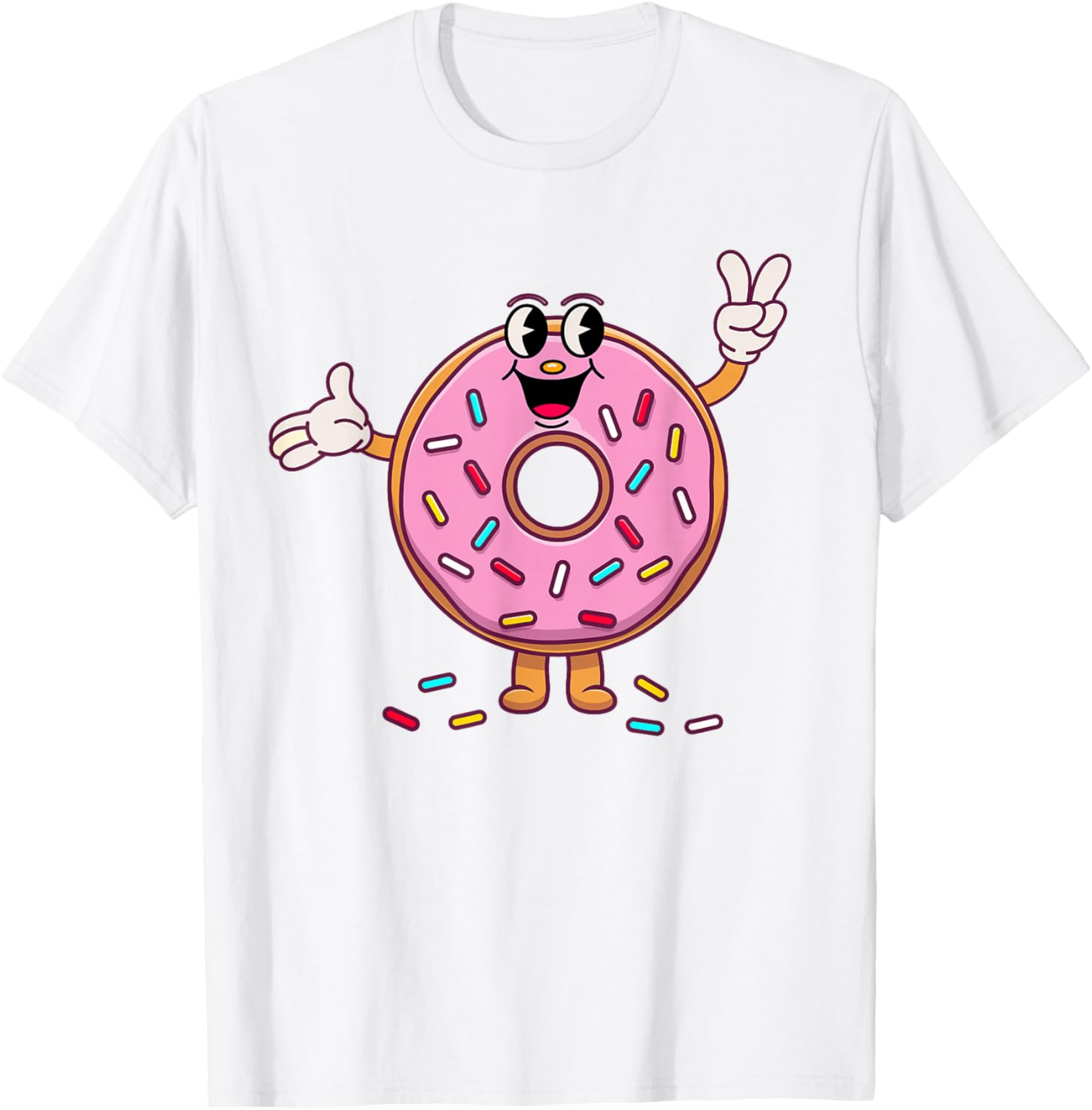 Funny Donut Shirt Toddler Boys Kids Girls Donut Sprinkles T-Shirt | High Search Volume | Must-Have Style