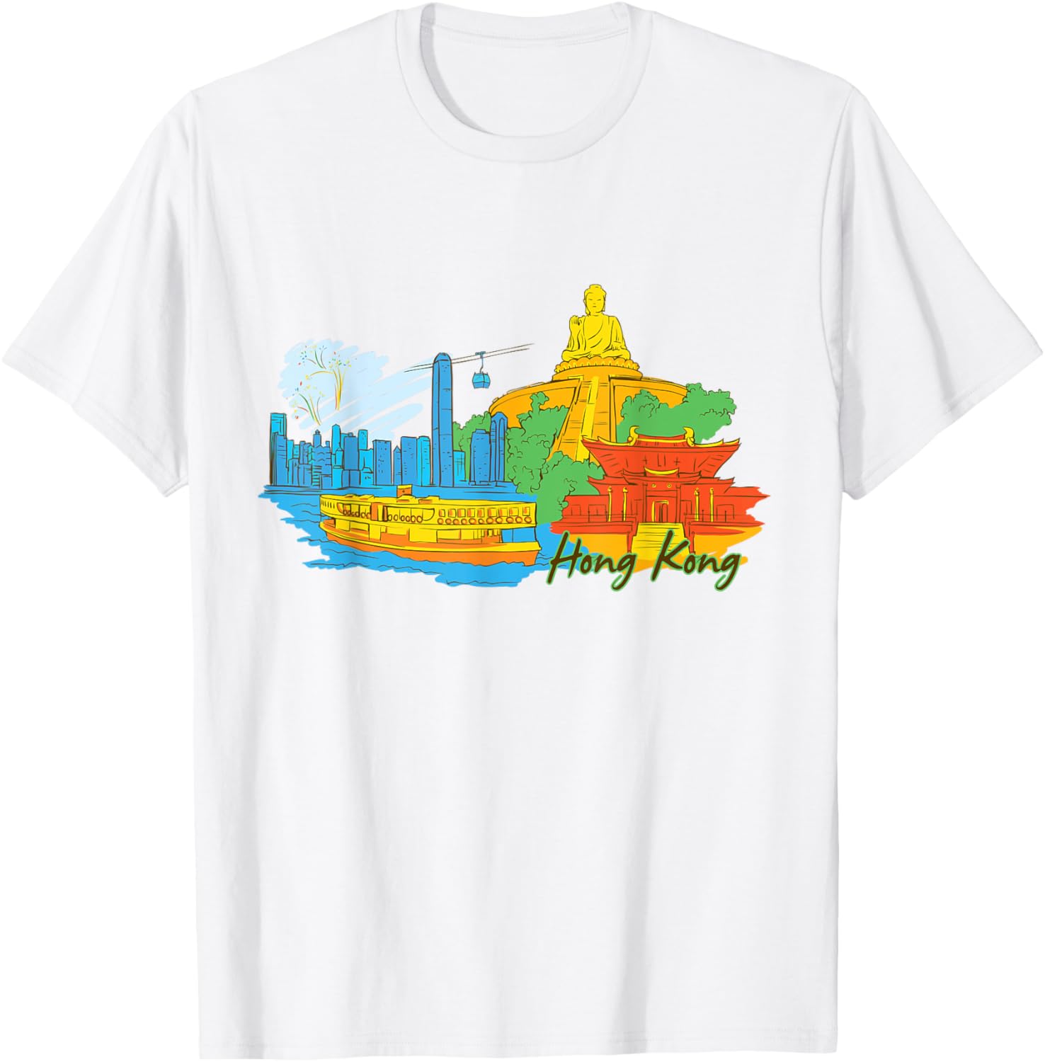 Hong Kong T-shirt - Beautiful Places Around The World T-Shirt | Top Conversion Title | High CTR Boost