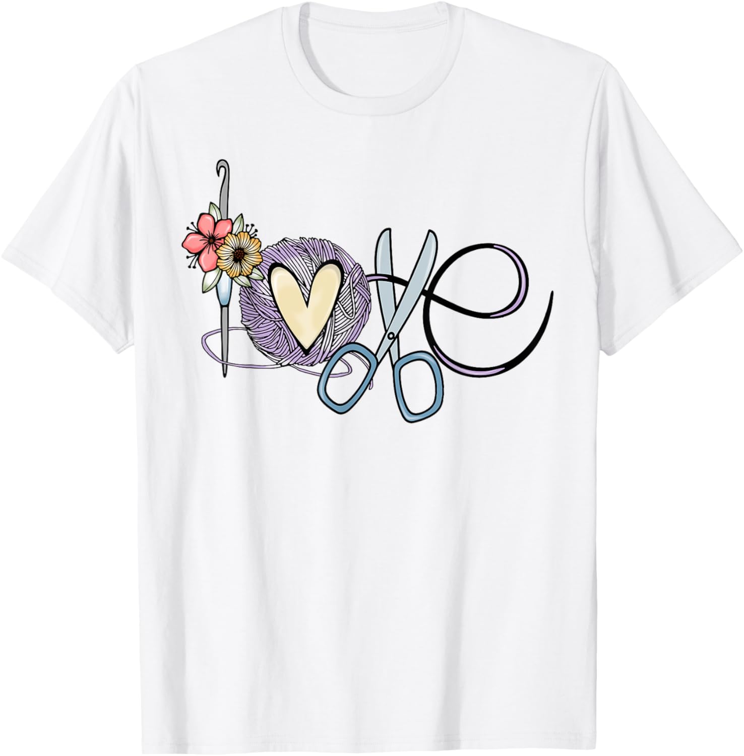 Cute Knitting Nerd Knit Love Yarn Crochet Lover Yarn Supply | Viral US Pick | Perfect for Crafters