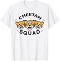 Cheetah Squad Tshirt for Cheetah Lover Shirt Kids Cheetah T Shirt Premium Print Fan Favorite