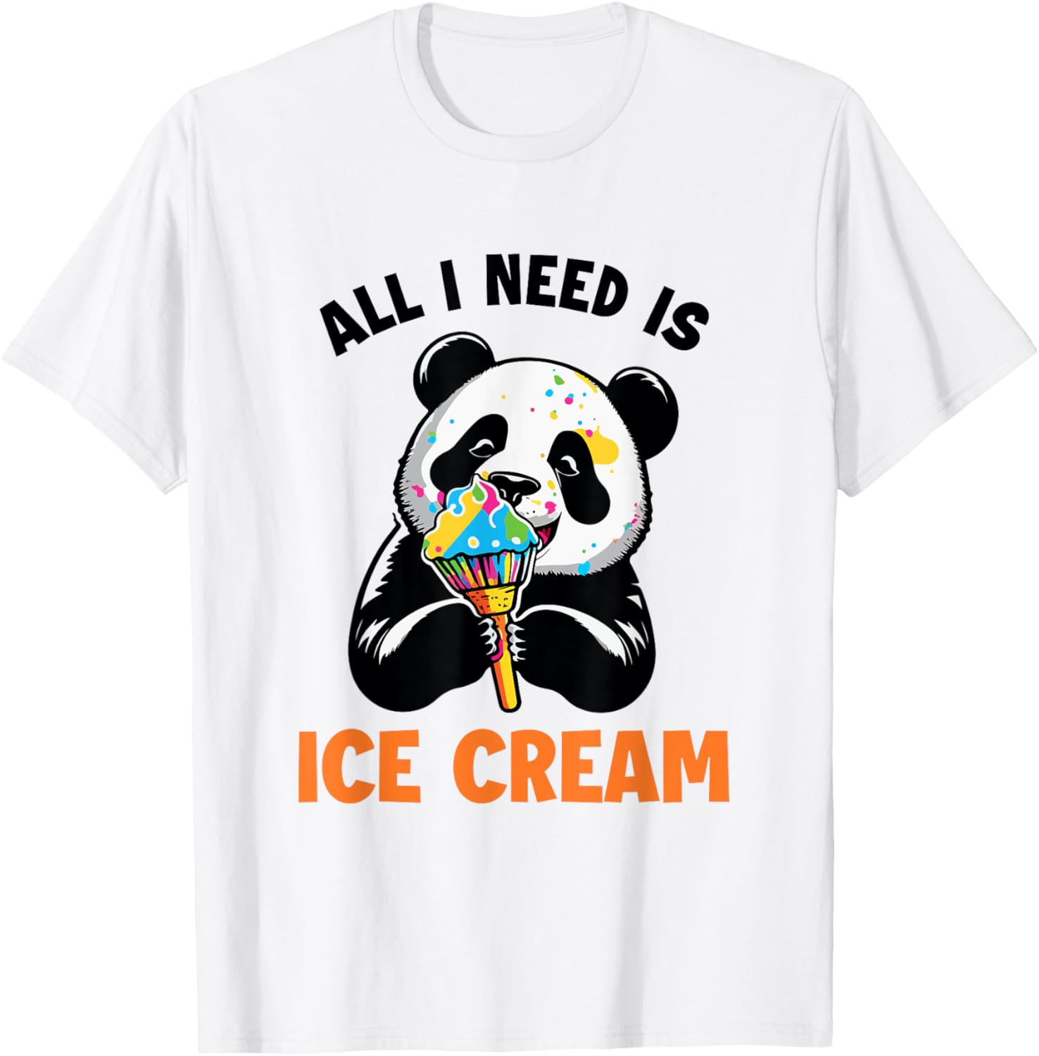 All I Need Is Ice Cream Gelato Maker Lover Ice Cream Apparel | Best Seller Pick | Comfort Daily Wear