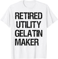 Retired Utility Gelatin Maker Apparel | US Viral Style | Aesthetic Fit
