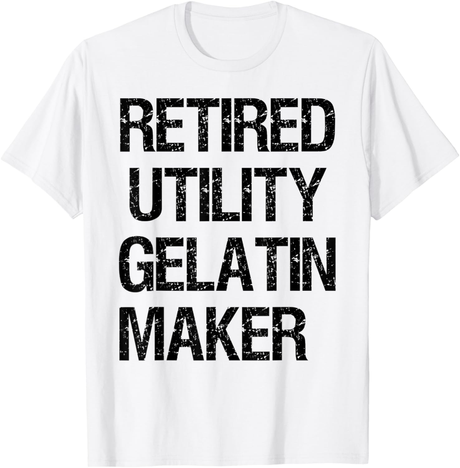 Retired Utility Gelatin Maker Apparel | US Viral Style | Aesthetic Fit